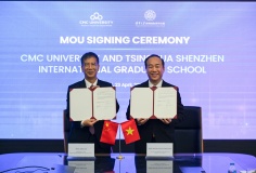 Trường Đại học CMC hợp tác với Đại học Thanh Hoa, thúc đẩy phát triển nguồn nhân lực chất lượng cao  