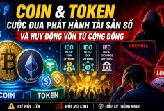 Coin và token, cuộc đua phát hành tài sản số và huy động vốn từ cộng đồng