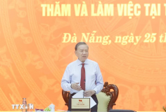 Tổng Bí thư, Chủ tịch nước Tô Lâm: Xây dựng Đà Nẵng trở thành một cực tăng trưởng lớn của cả nước
