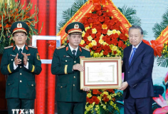 Tổng Bí thư, Chủ tịch nước Tô Lâm: Quân khu 5 phải phát huy vai trò nòng cốt trong xây dựng nền quốc phòng toàn dân