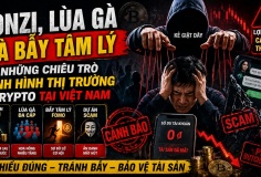 Ponzi, lùa gà và bẫy tâm lý: Những chiêu trò định hình thị trường crypto tại Việt Nam