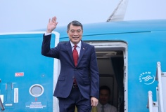 Thủ tướng Chính phủ Lê Minh Hưng lên đường dự Hội nghị Cấp cao ASEAN