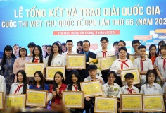 Hơn 1,3 triệu bài dự thi UPU viết về kết nối con người trong thời đại số