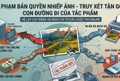 Vi phạm bản quyền nhiếp ảnh: Cần truy xét tận gốc 'đường đi' của tác phẩm
