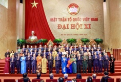 70 vị tham gia Đoàn Chủ tịch Ủy ban Trung ương MTTQ Việt Nam khóa XI