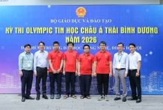 Việt Nam giành 6 huy chương, đồng hạng nhì toàn đoàn tại APIO 2026