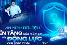 An ninh dữ liệu - nền tảng của niềm tin, động lực của phát triển - Bài 1