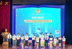 Cuộc thi Tài năng Tin học trẻ quốc tế Hà Nội ghi dấu ấn với bảng thi AI đầu tiên