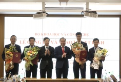 Bộ KH&CN công bố các quyết định về công tác cán bộ