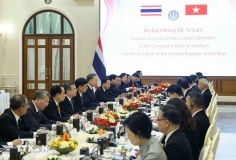 Tổng Bí thư, Chủ tịch nước Tô Lâm hội đàm với Thủ tướng Thái Lan Anutin Charnvirakul