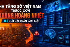 Hạ tầng số Việt Nam trước cơn khủng hoảng nhiệt: AI giải bài toán làm mát