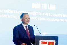 Tổng Bí thư, Chủ tịch nước Tô Lâm: Hợp tác công nghệ sẽ trở thành một trụ cột quan trọng trong quan hệ Việt Nam-Singapore