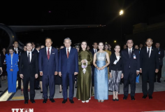 Tổng Bí thư, Chủ tịch nước Tô Lâm và Phu nhân kết thúc tốt đẹp chuyến thăm chính thức Thái Lan; lên đường thăm cấp Nhà nước tới Singapore