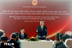 Cộng đồng người Việt Nam tại Singapore tiếp tục là cầu nối thúc đẩy quan hệ hữu nghị giữa hai nước