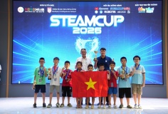 STEAMCUP Asia 2026: Trường Đa Trí Tuệ dẫn đầu toàn đoàn, vinh danh các tài năng Robotics Đông Nam Á