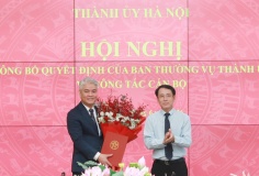 Đồng chí Phạm Quang Hưng được bổ nhiệm Phó Chánh Văn phòng Thành ủy Hà Nội