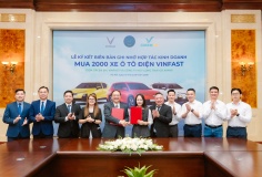 Công ty Huy Long hợp tác với Green SM đưa 2.000 ô tô điện Vinfast vào kinh doanh dịch vụ vận tải