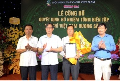 Nhà báo Lê Doãn Hưng được bổ nhiệm làm Tổng Biên tập Tạp chí Việt Nam hương sắc