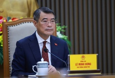 Thủ tướng Lê Minh Hưng điện đàm với Thủ tướng Trung Quốc Lý Cường