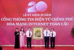Cổng Thông tin điện tử Chính phủ trọng thể kỷ niệm 20 năm Ngày hòa mạng Internet toàn cầu