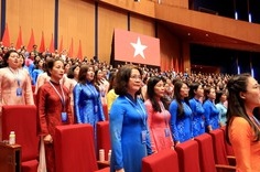 Khai mạc Đại hội đại biểu Phụ nữ toàn quốc lần thứ XIV: Khơi dậy tiềm năng, khát vọng cống hiến của phụ nữ Việt Nam