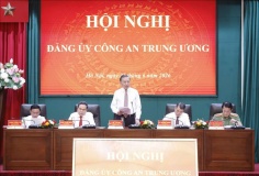 Tổng Bí thư, Chủ tịch nước Tô Lâm dự Hội nghị Đảng ủy Công an Trung ương