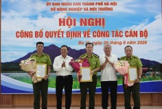 Ông Đỗ Hữu Thế tiếp tục làm Giám đốc Vườn quốc gia Ba Vì