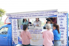 Triển khai mô hình “dịch vụ công lưu động”, tạo thuận lợi cho người già, người yếu thế