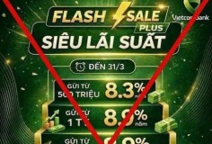 Cảnh giác với lời mời chào hấp dẫn về suất gửi tiết kiệm nội bộ lãi suất cao