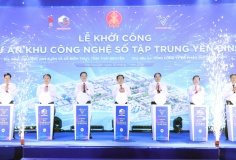 Phó Thủ tướng Hồ Quốc Dũng dự khởi công dự án Khu công nghệ số tập trung Yên Bình, Thái Nguyên