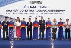 Việt Nam có nhà máy đóng tàu đầu tiên chuyển giao toàn diện công nghệ Hà Lan