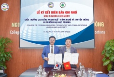 NCT College ký kết hợp tác với Đại học Pohang, mở rộng cơ hội học tập quốc tế cho sinh viên