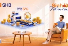 SHB SAHA ra mắt tính năng “Sinh lời nhàn tênh”: Tự động sinh lời tới 6%/năm