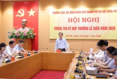 HĐND Hà Nội chất vấn về úng ngập đô thị, tái chất vấn về triển khai bữa ăn bán trú