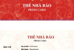Thay đổi quy trình cấp, đổi, thu hồi thẻ nhà báo từ 1/7
