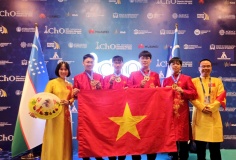 Lần thứ hai liên tiếp, Việt Nam giành trọn 4 Huy chương Vàng tại IChO