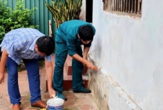 Xã Cẩm Tú (Thanh Hóa): Chung tay chỉnh trang nhà ở cho bệnh binh hướng tới kỷ niệm 79 năm Ngày thương binh liệt sĩ