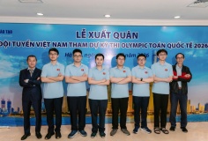 Việt Nam lọt Top 5 chung cuộc tại Olympic Toán quốc tế 2026