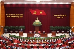 Thông cáo báo chí ngày làm việc thứ hai Hội nghị Trung ương 3