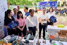 Xã Vân Đình tổ chức Ngày hội STEM 2026, lan tỏa tinh thần đổi mới sáng tạo trong học sinh