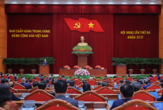 THÔNG BÁO HỘI NGHỊ LẦN THỨ BA, BAN CHẤP HÀNH TRUNG ƯƠNG ĐẢNG KHÓA XIV