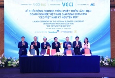 VCCI đặt mục tiêu phát triển đội ngũ CEO Việt Nam chuẩn quốc tế