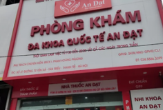 Sở Y tế Hà Nội xử phạt Phòng khám Đa khoa Quốc tế An Đạt cùng loạt cơ sở vi phạm