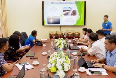 Ứng Hòa khảo sát phát triển mô hình nuôi cua Cà Ra sinh thái công nghệ cao