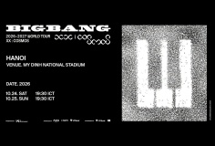 BIGBANG World Tour tại Mỹ Đình công bố 10 hạng vé, thấp nhất 1 triệu đồng