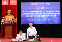 Bộ GD&ĐT chốt phương án: 328 thí sinh tại điểm thi THPT Chuyên Tuyên Quang sẽ thi lại tất cả các môn