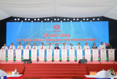 Khởi công Trường THPT Nam Đàn 1, Phó Thủ tướng Phạm Thị Thanh Trà kỳ vọng môi trường giáo dục chất lượng cao, nhân văn