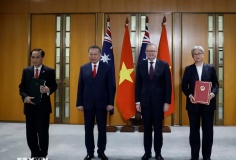 Việt Nam - Australia thông qua 3 tuyên bố chung, trao 7 văn kiện hợp tác