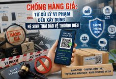 Chống hàng giả trong kỷ nguyên số: Chặn từ gốc thay vì chạy theo xử lý