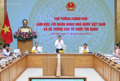 Kết luận của Thủ tướng Lê Minh Hưng tại Buổi làm việc với Ngân hàng Nhà nước Việt Nam và hệ thống các tổ chức tín dụng